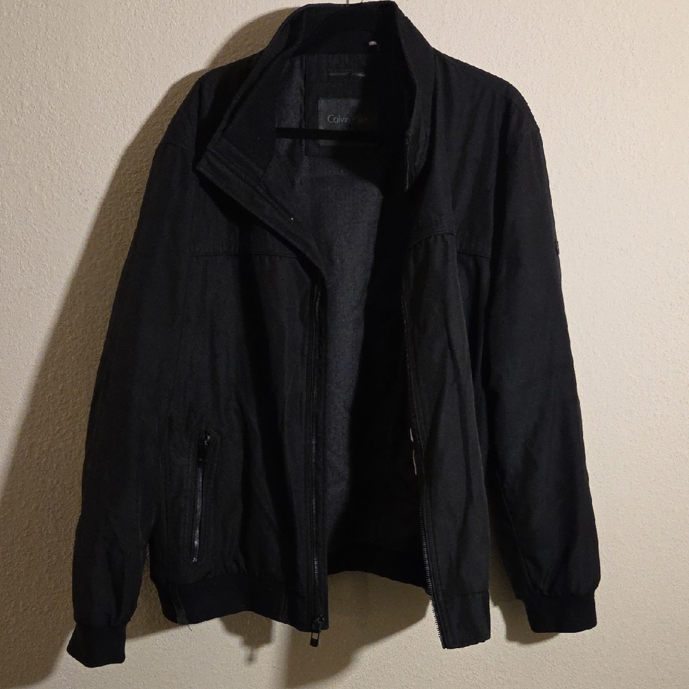 Calvin Klein Men's Black Lightweight Jacket